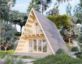 Casetas en forma de A